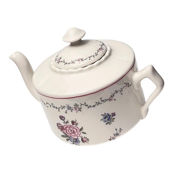 American Girl Pleasant Company TEAPOT & LID Samantha Porcelain Tea Pot 2PC Set - Picture 5 of 7